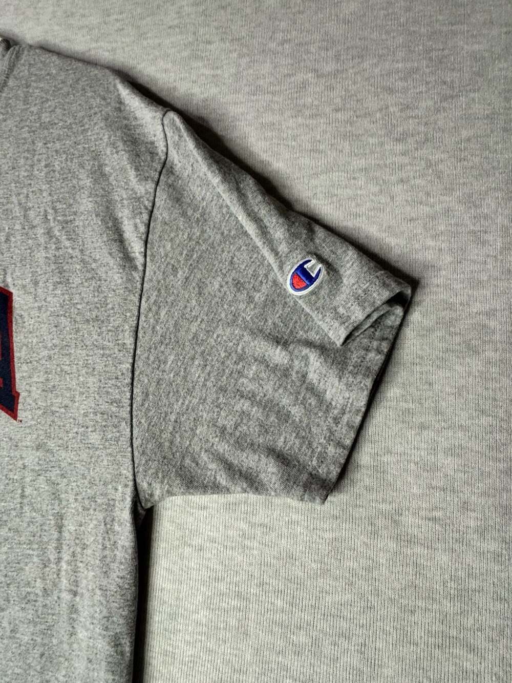 Champion Gonzaga Bulldogs Arch Logo Heather Gray T-Shirt - Picture 2 of 8